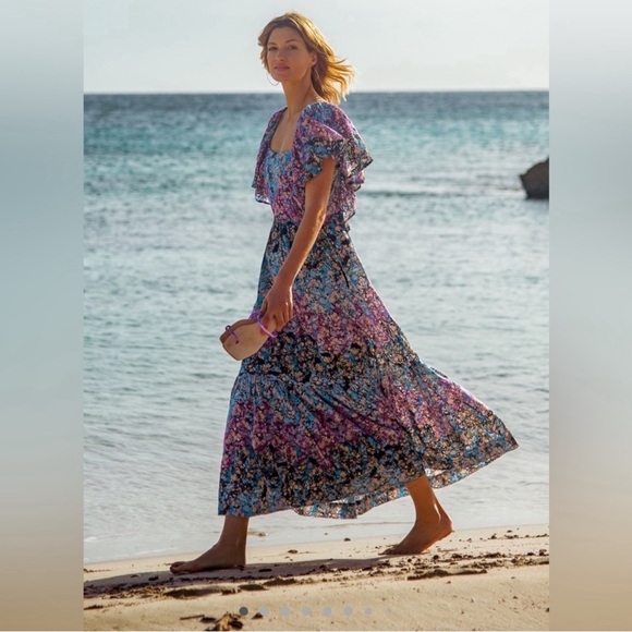 Anthropologie Embroidered Clementina Dress - Picture 5 of 6